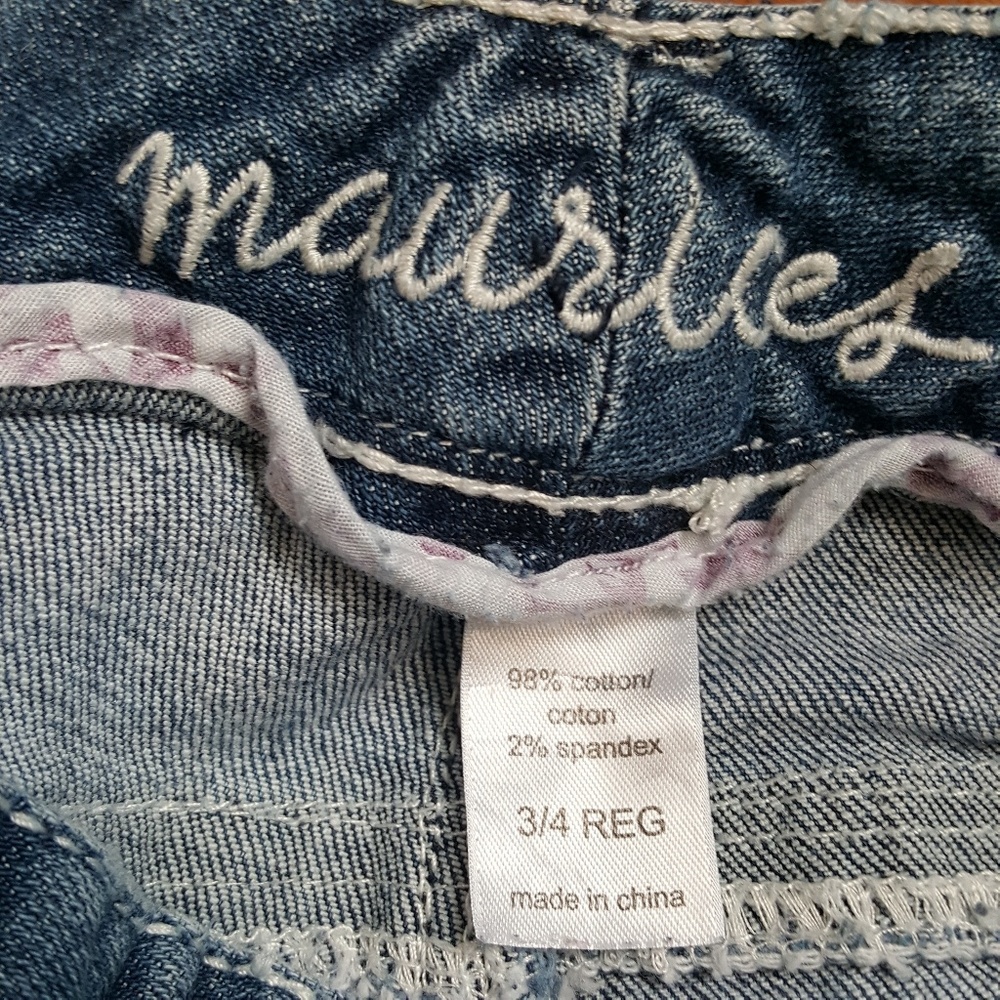 Maurices Original Jeans Blue Size 3/4 - Picture 2 of 8